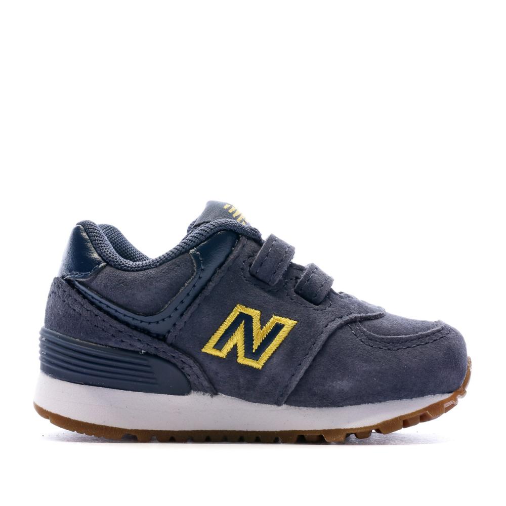 Baskets Marines Bébé Garçon New Balance 574 vue 2