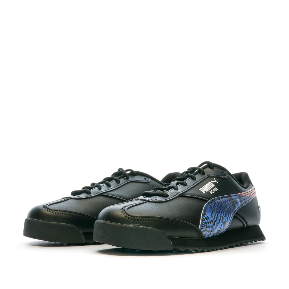 Baskets Noires Homme Puma Roma vue 6