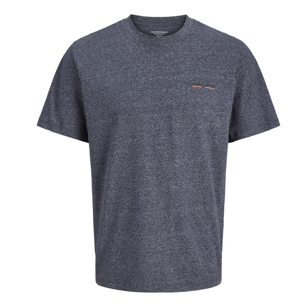 T-Shirt Marine Homme Jack & Jones Crew Neck pas cher