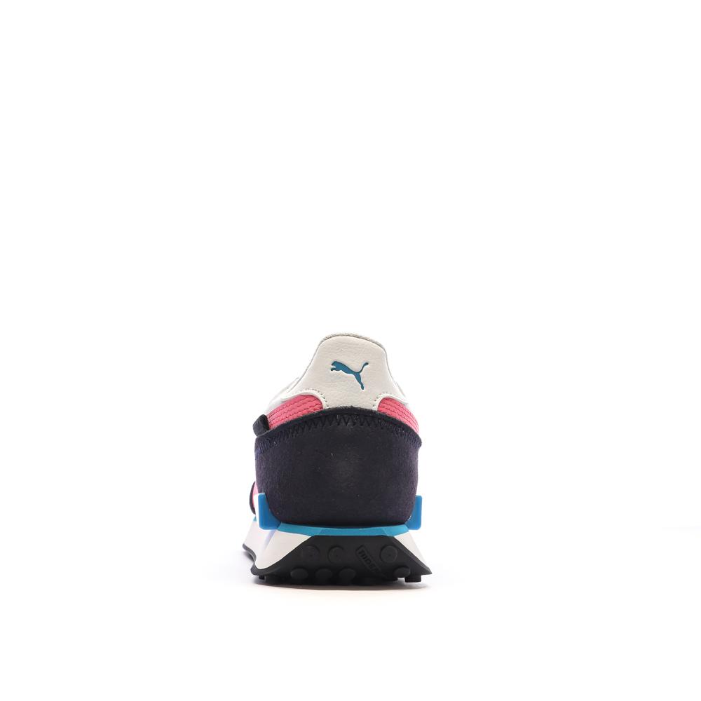 Baskets Noir/Rose Fille Puma Future Rider vue 3