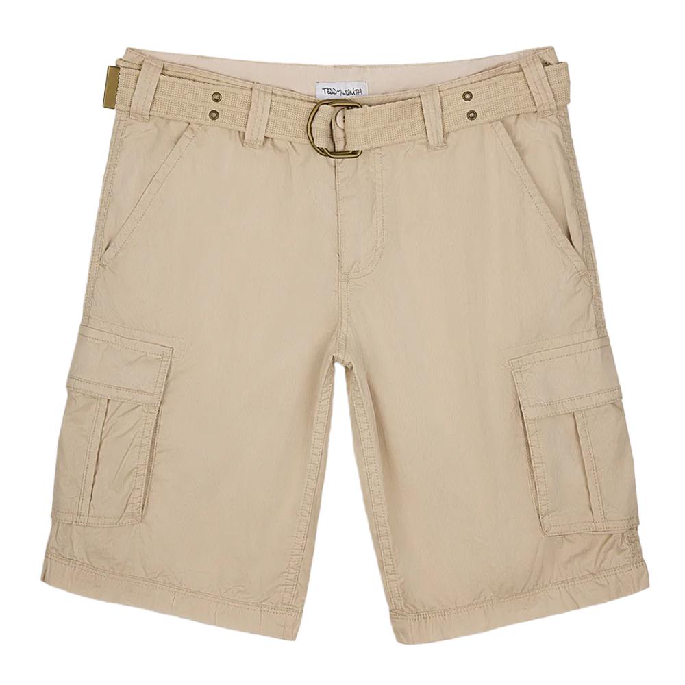 Short Cargo Écru Homme TEDDY SMITH Sytro 3 pas cher