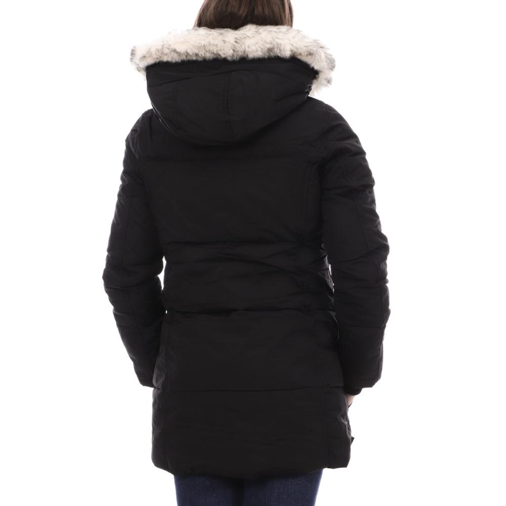 Parka Noir Femme Schott JKT vue 2