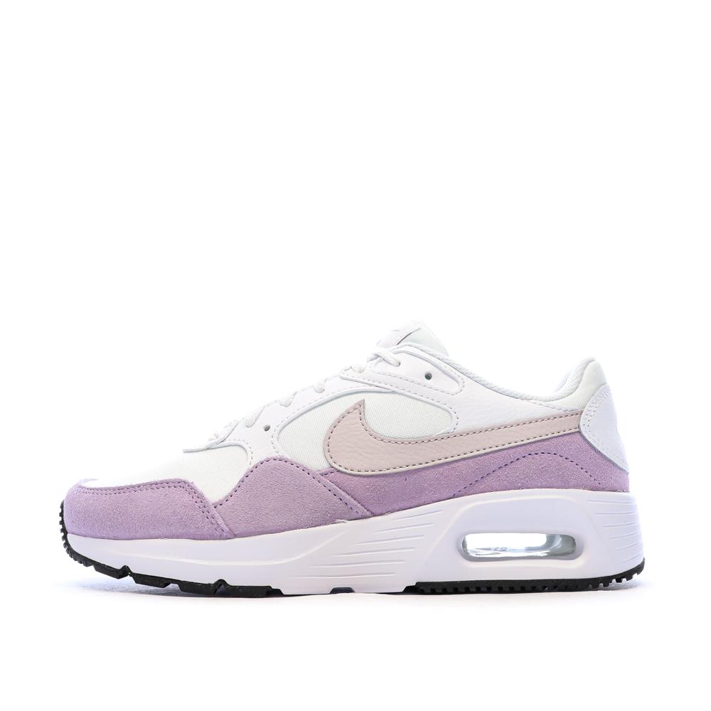 Baskets Blanc/Rose Femme Nike CW4554-001 pas cher