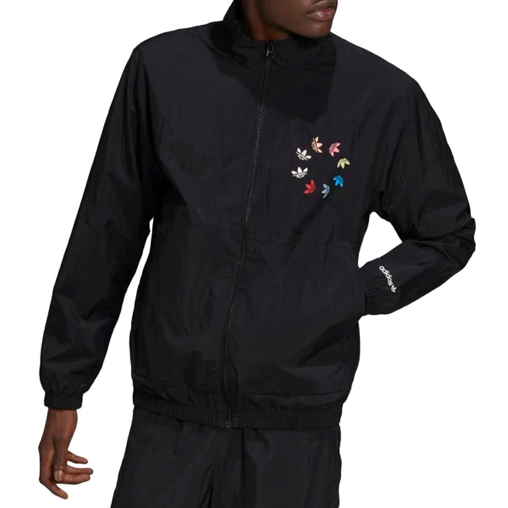 Veste Noire Homme Adidas ST Woven TT pas cher