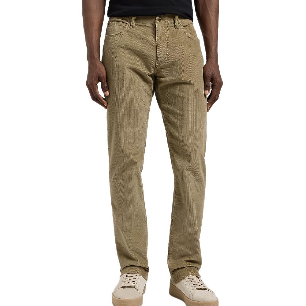 Jean Slim Beige Homme Lee Straight 112372645 pas cher
