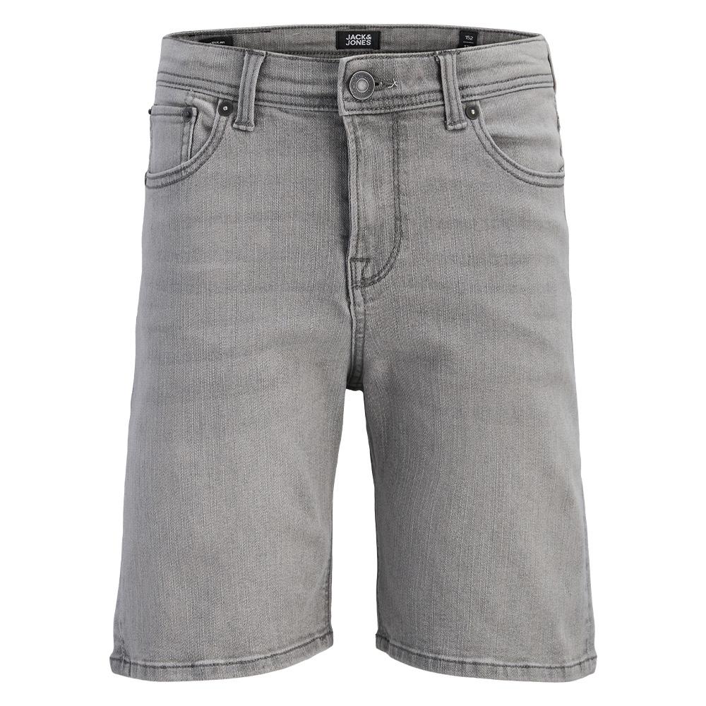 Short Gris Clair Garçon Jack & Jones Rick vue 2