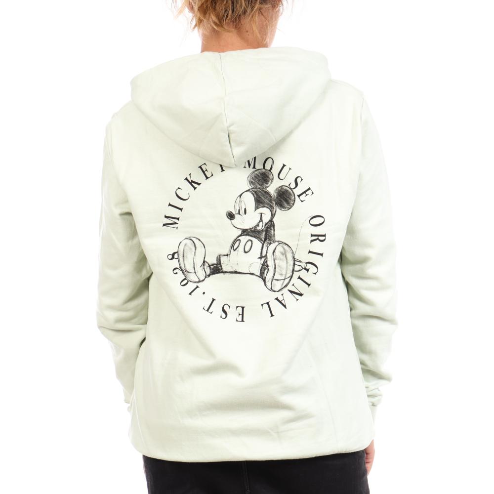 Sweat Vert Femme Disney Mickey Circle vue 2
