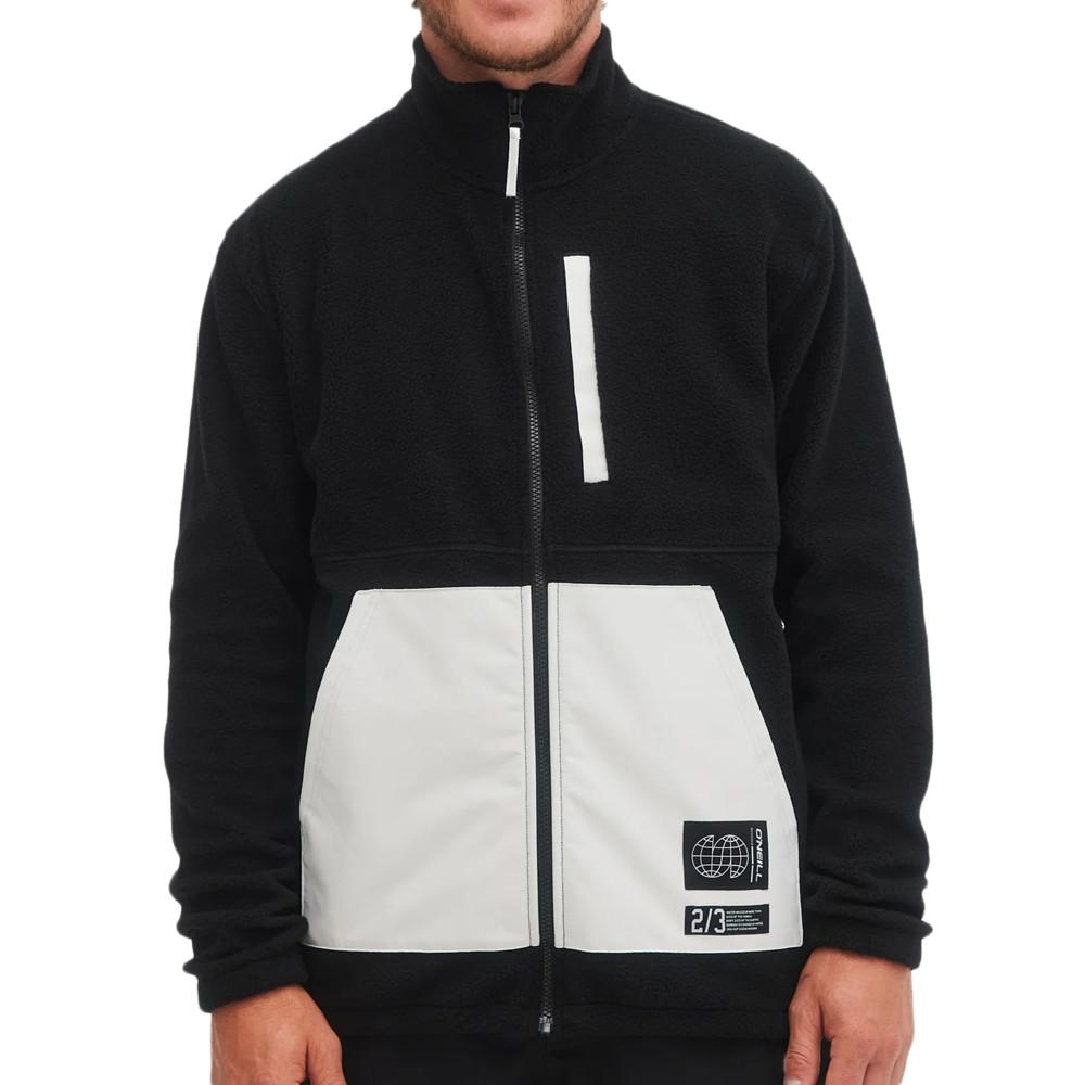 Sweat Polaire Noir Homme O'Neill Progressive Colorblock pas cher