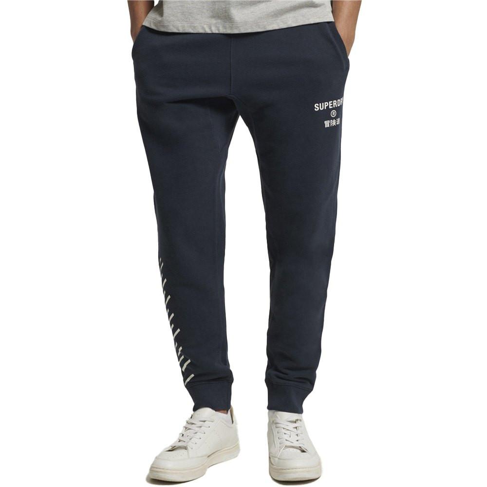 Jogging Marine Homme Superdry Code Core Sport pas cher
