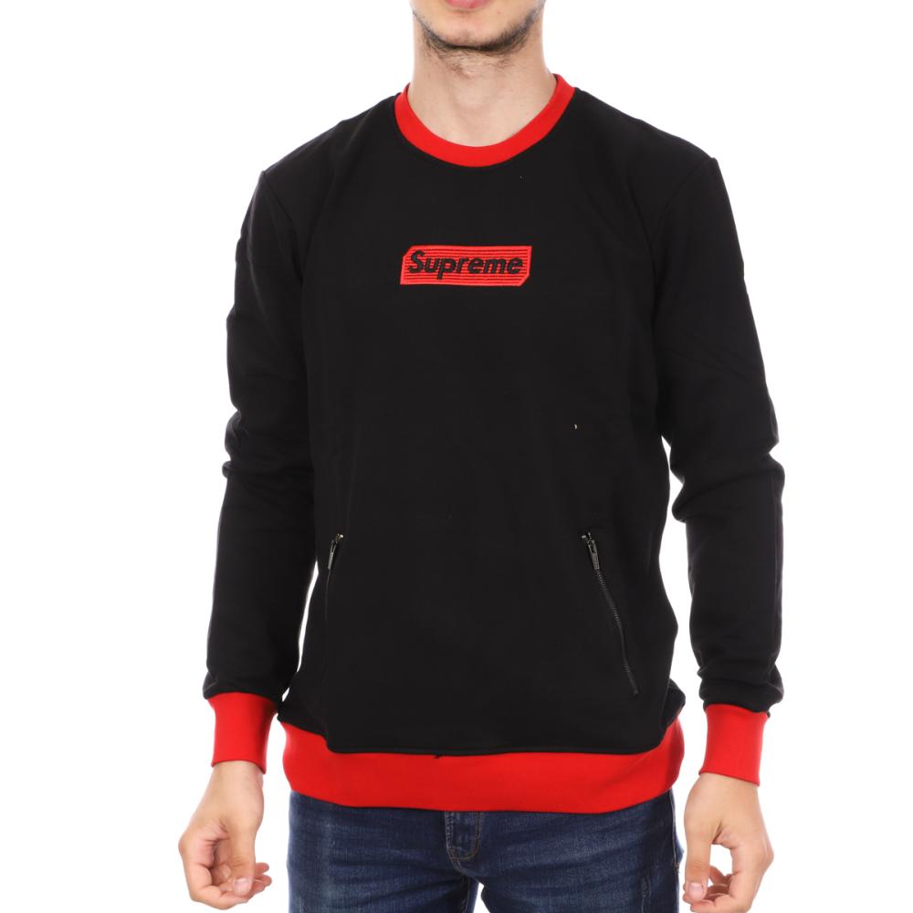 Sweat Noir Homme Supreme Grip Charm pas cher
