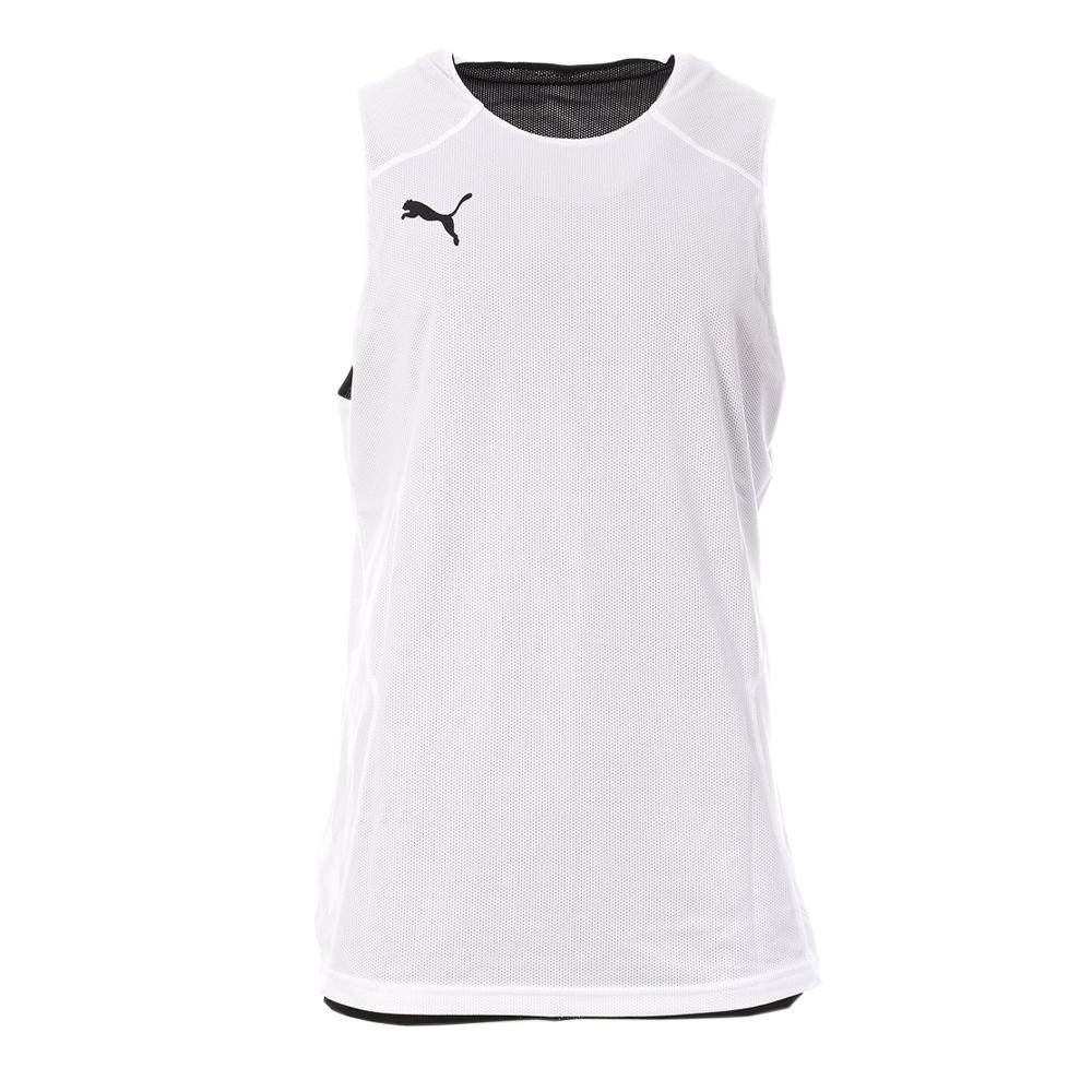Débardeur Blanc basketball Homme Puma Dach vue 4