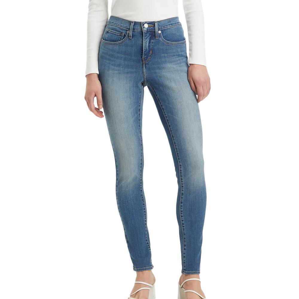 Jean 311 Bleu Clair Femme Levi's Shaping Skinny Med Indigo pas cher