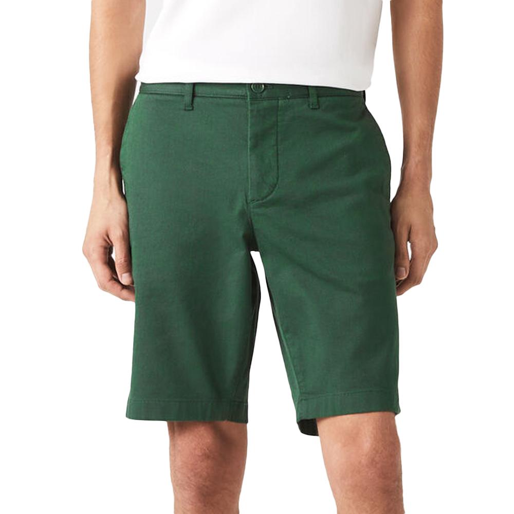 Short Chino Vert Homme Lacoste FH2647 pas cher