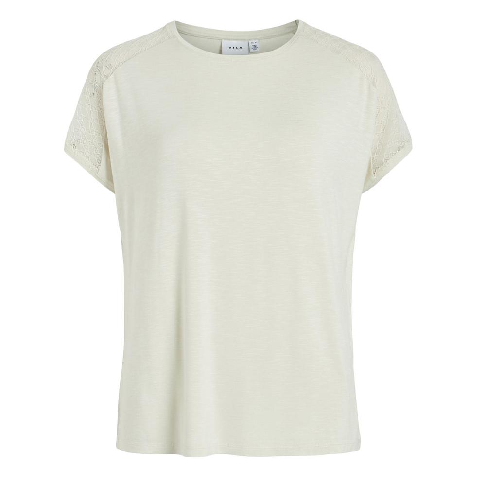Top Beige Femme Vila Vipapsi pas cher