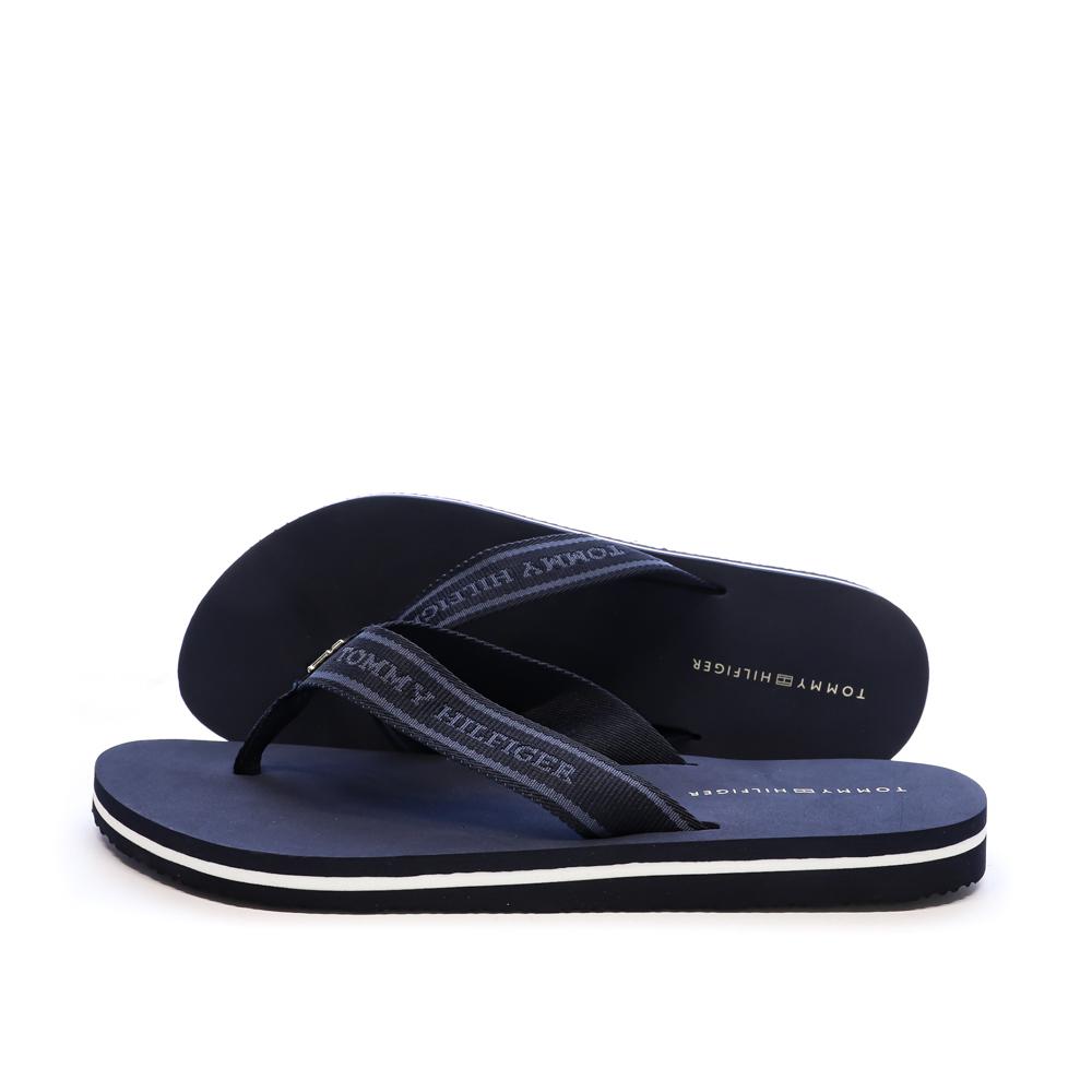 Tongs Marine Homme Tommy Hilfiger Webbing pas cher