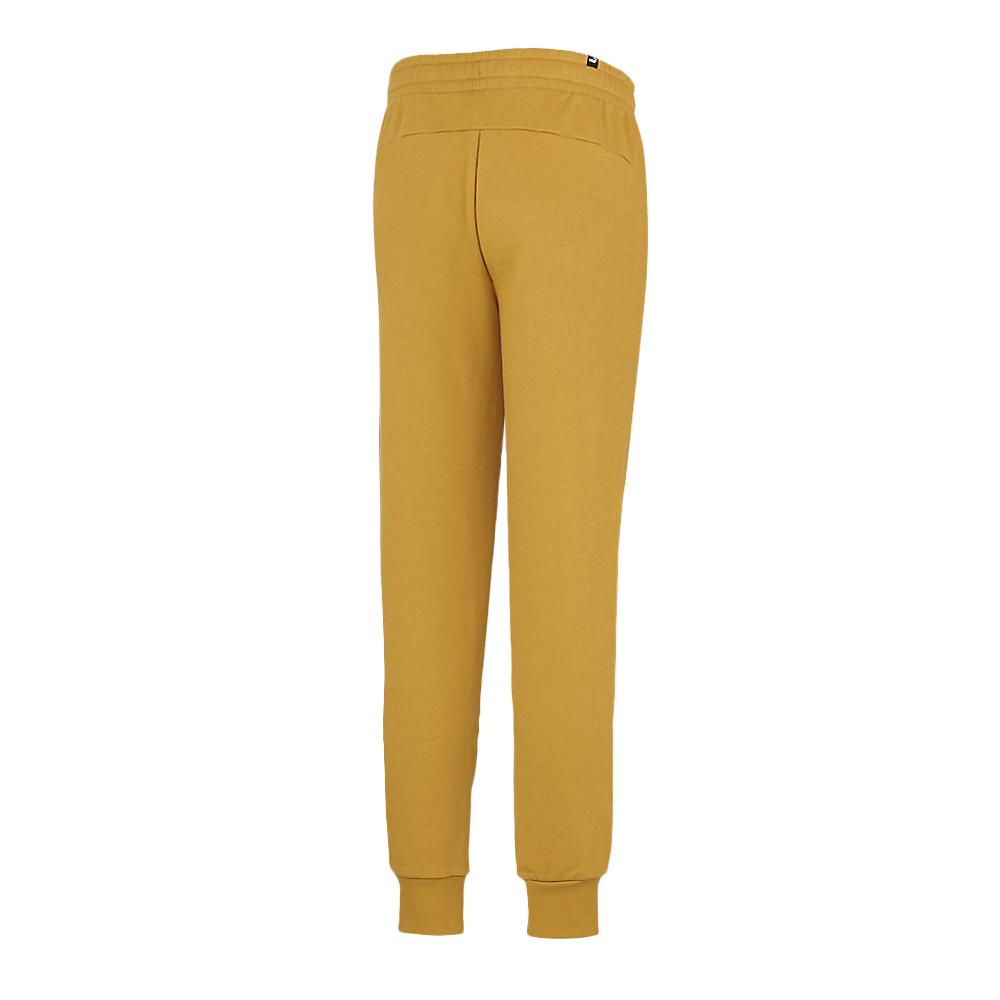 Jogging Orange Homme Puma Logo Essentials vue 2