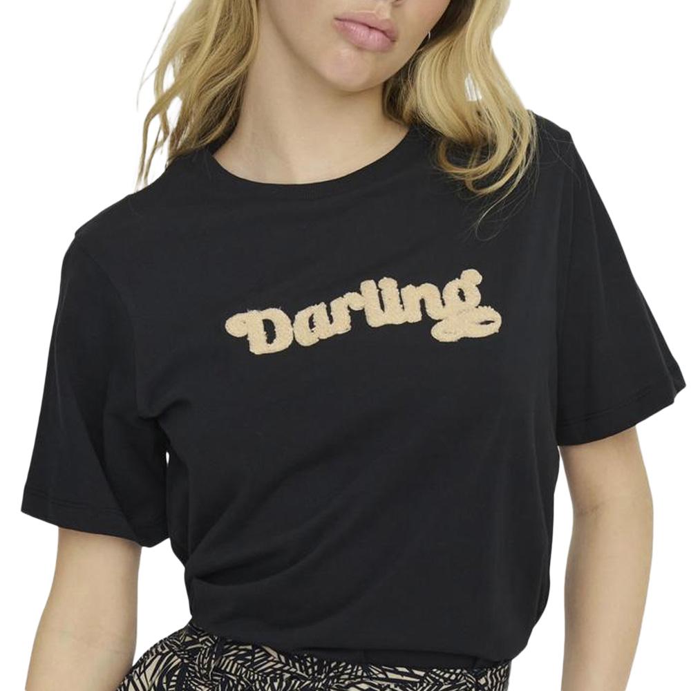 T-Shirt Noir Femme JDY Felisa Towel pas cher