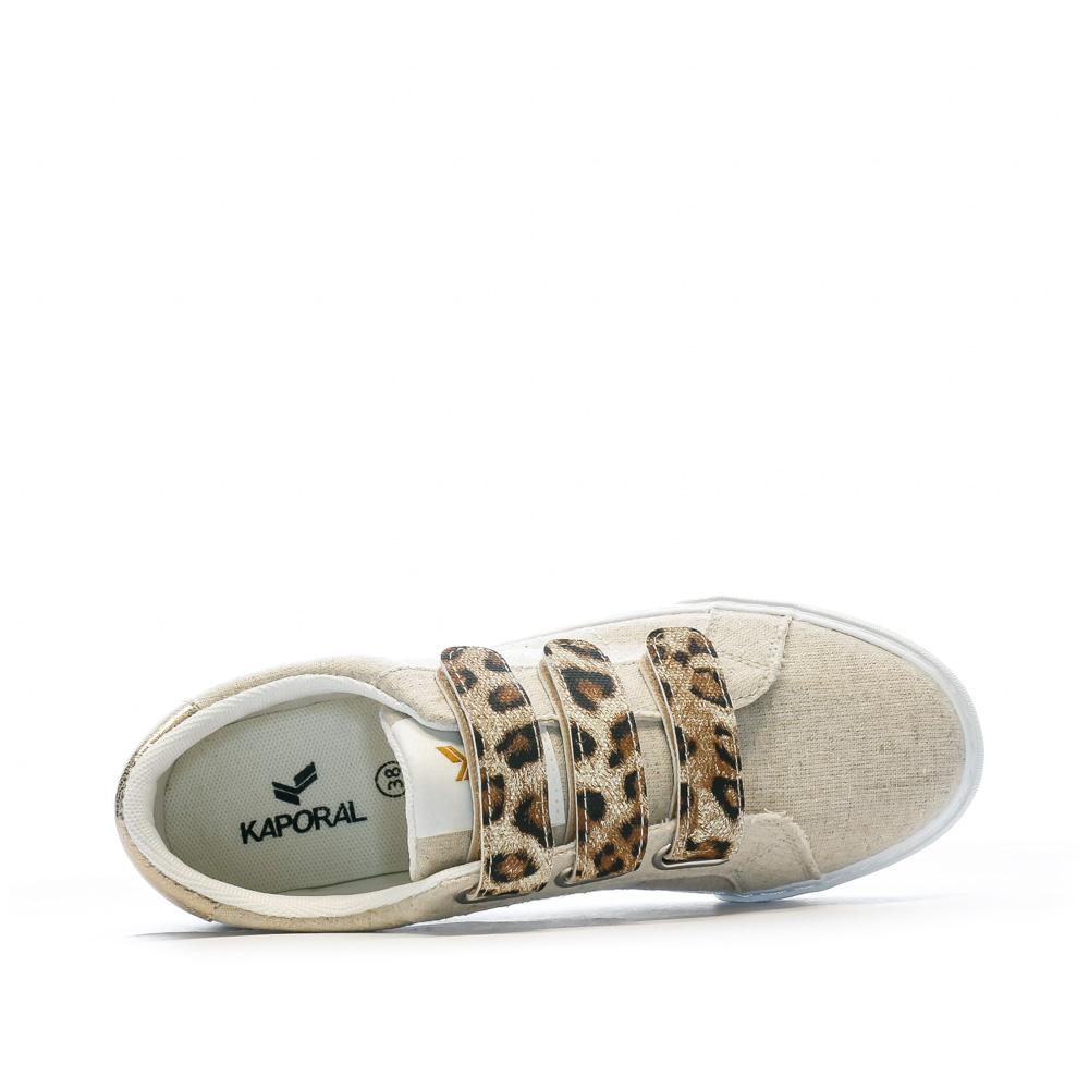 Baskets Doré Femme Kaporal Thesee vue 4