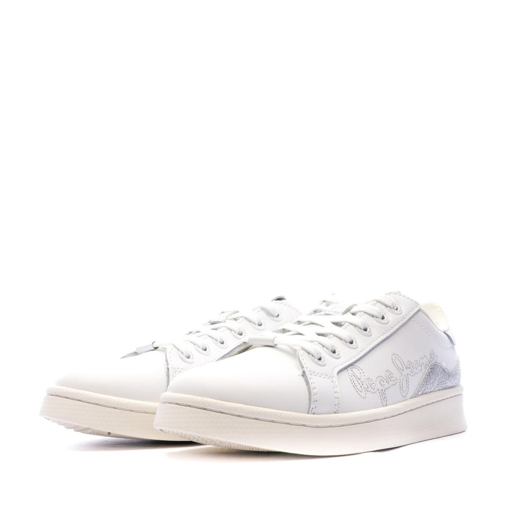 Baskets Grise Femme Pepe jeans Milton vue 6