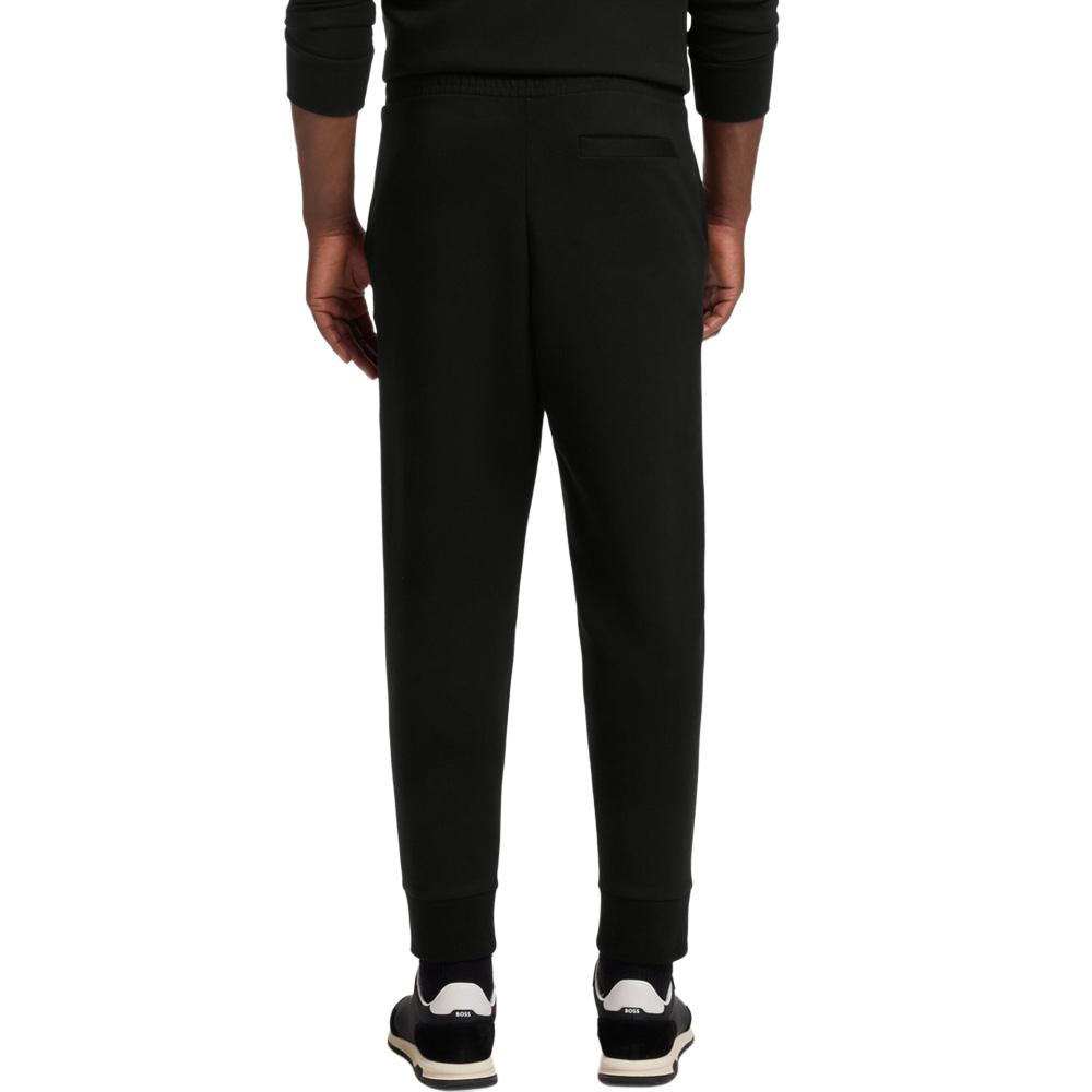 Pantalones de chándal negros para hombre Hugo Boss Hadiko ver 2