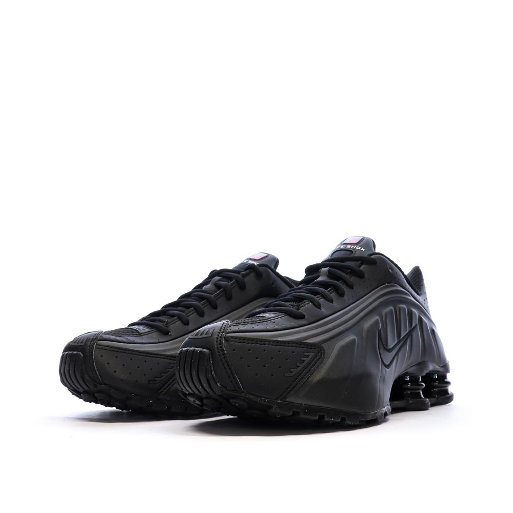 Baskets Noires Homme Nike Shox R4 vue 6