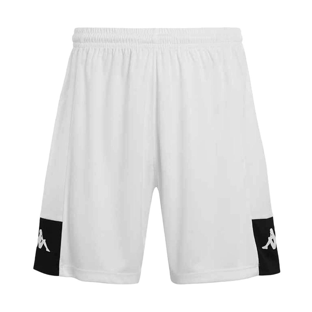 Short de Sport Blanc/Noir Homme Kappa Daggo pas cher