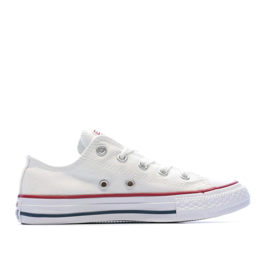 All Star Basket Blanches Enfant Converse 3J256C vue 2