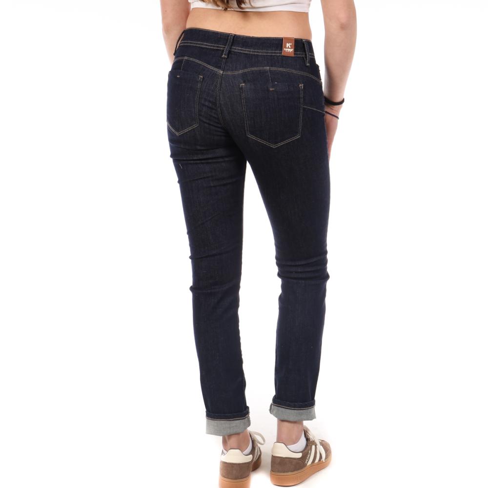 Jean Slim Bleu Foncé Kaporal LOCKKE vue 2