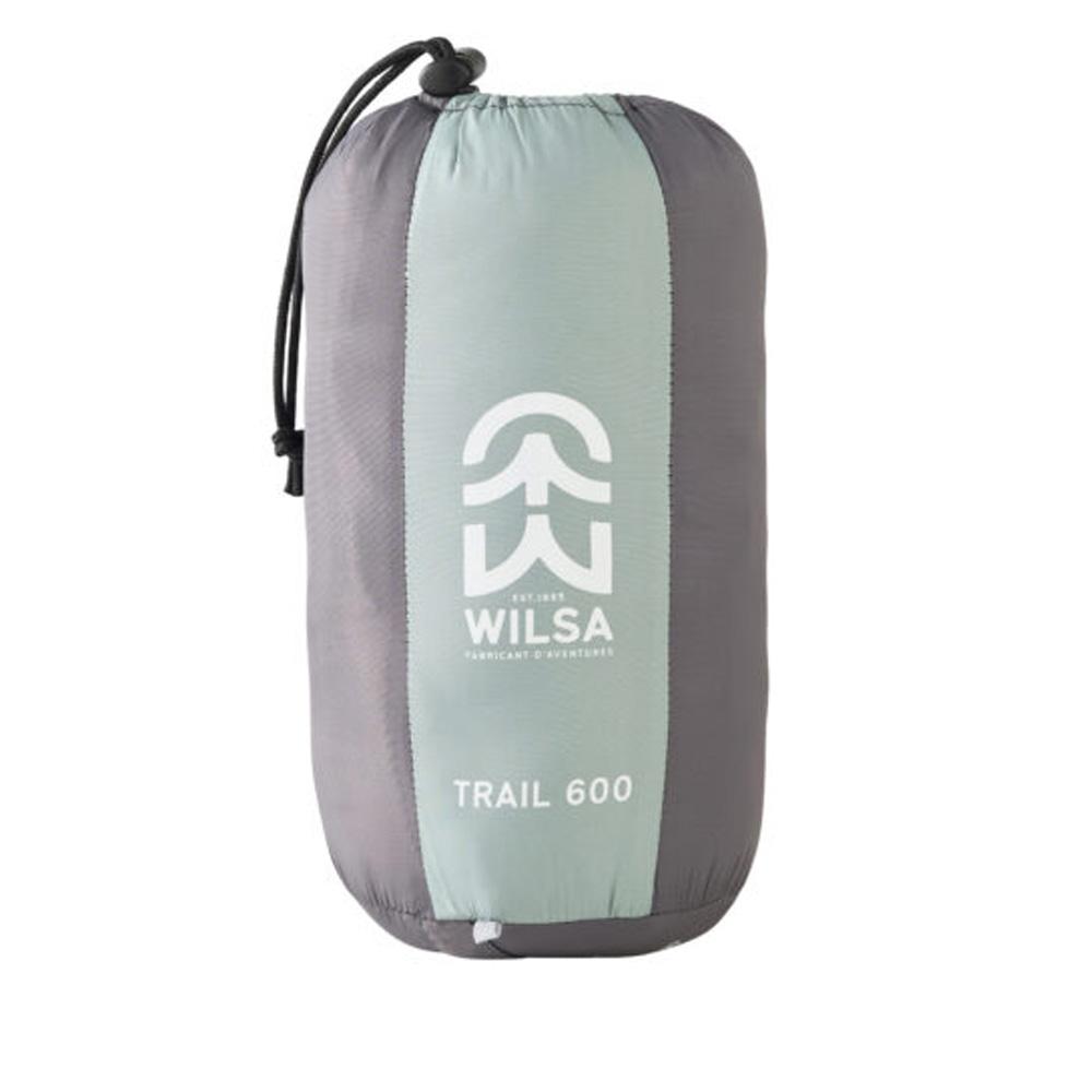 Sac de couchage WILSA ultra-léger et compact Trail 600 pas cher