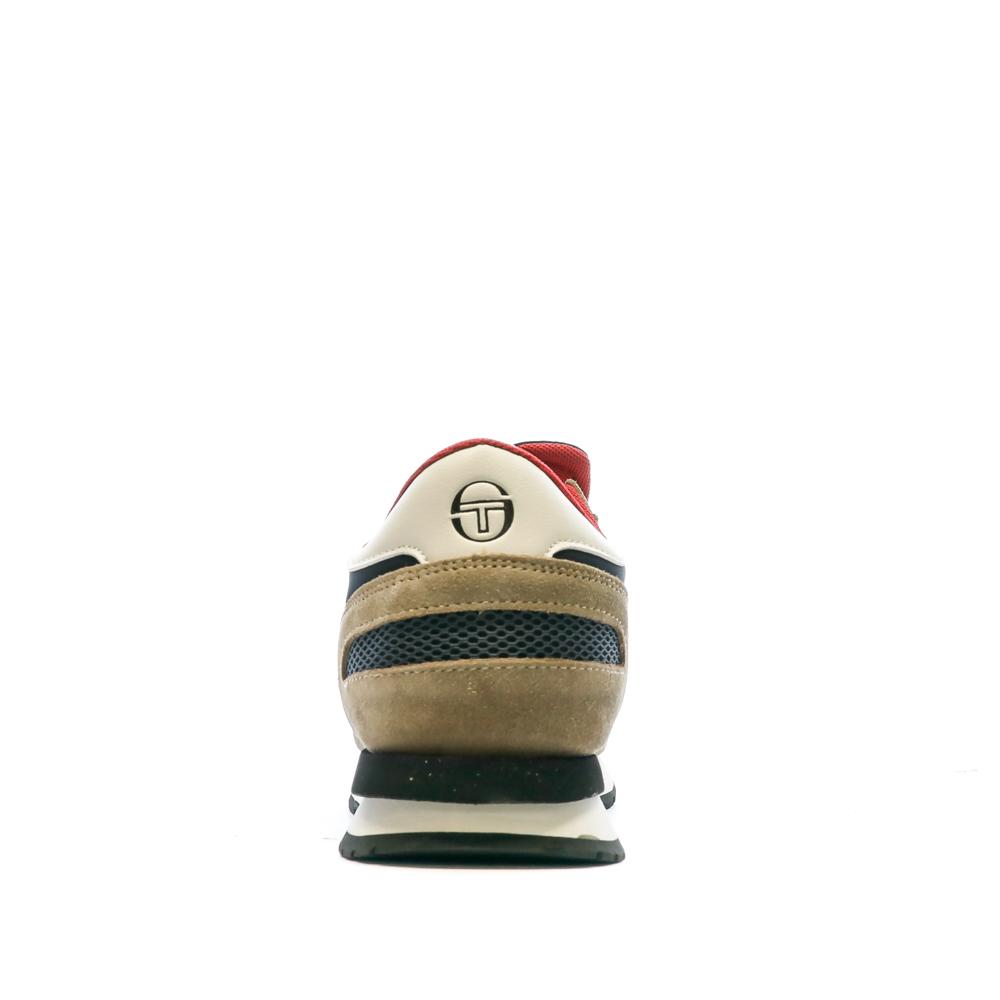 Baskets Marine/Camel Homme Sergio Tacchini Venezia vue 3