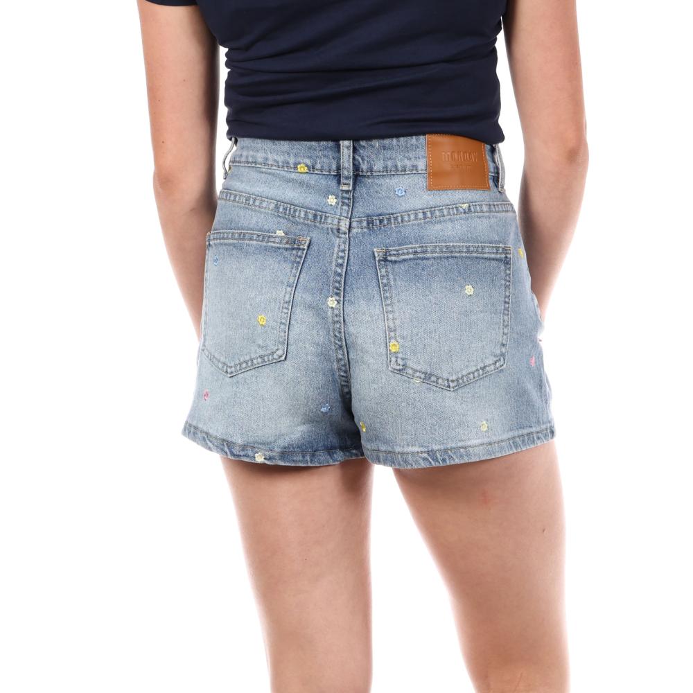 Jupe Short Bleu Femme Monday Premium 127 vue 2