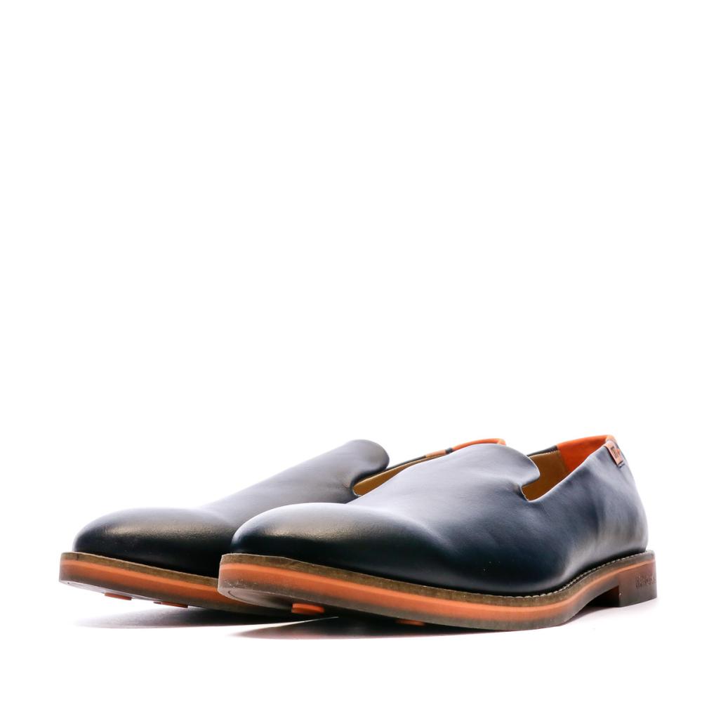 Mocassins Marine/Orange Homme CR7 Porto vue 6