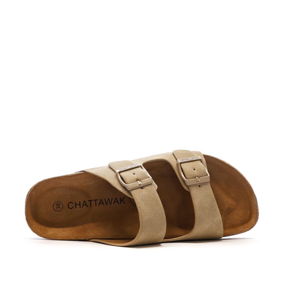 Sandales Camel Femme Chattawak ORPHEE vue 4