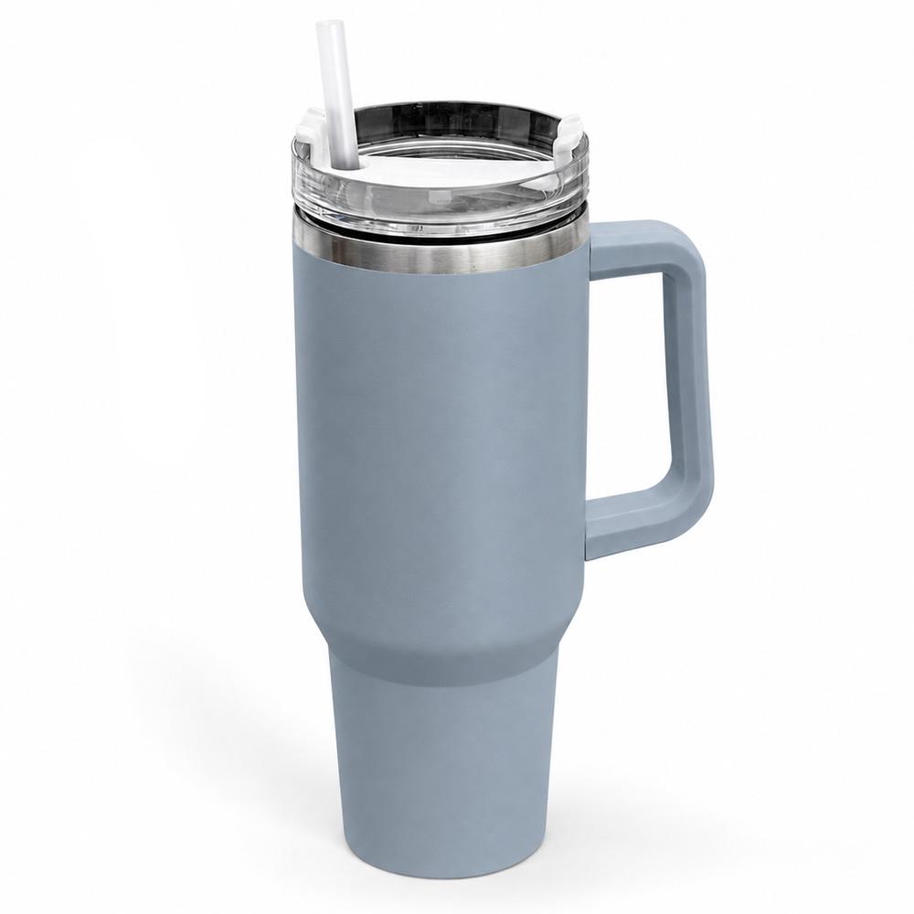 Mug De Voyage Isotherme Bleu 1 litre pas cher
