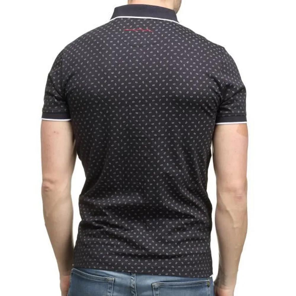 Polo Marine à Motifs Homme Teddy Smith Pasy 2 vue 2