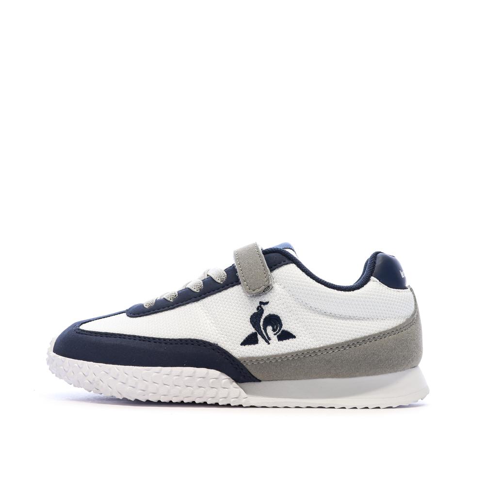Baskets Marine/Blanc/Gris Garçon Le Coq Sportif Veloce I Ps pas cher