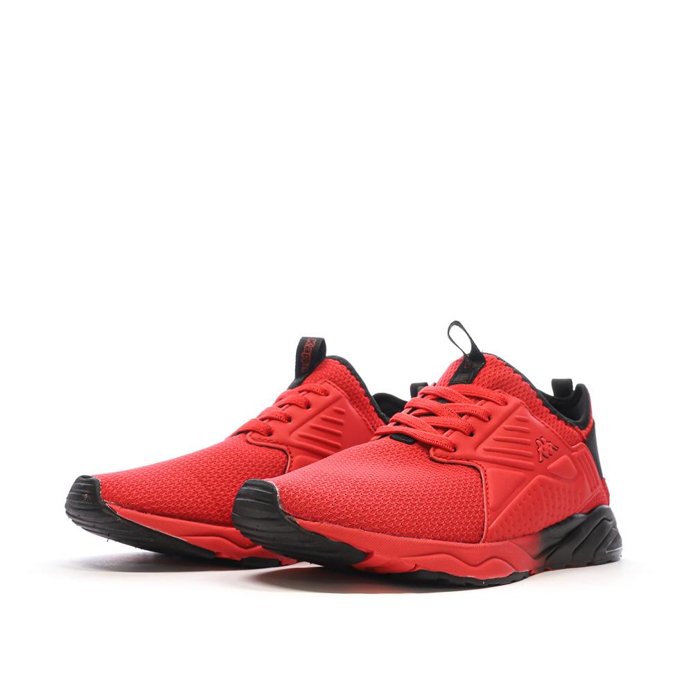 Baskets Rouges/Noires Garçon Kappa Malone vue 6