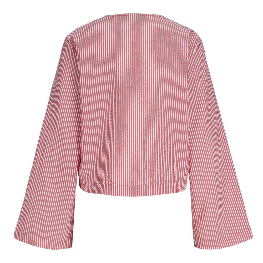 Blouse Rouge/Blanche Femme JJXX Jxwindy vue 2