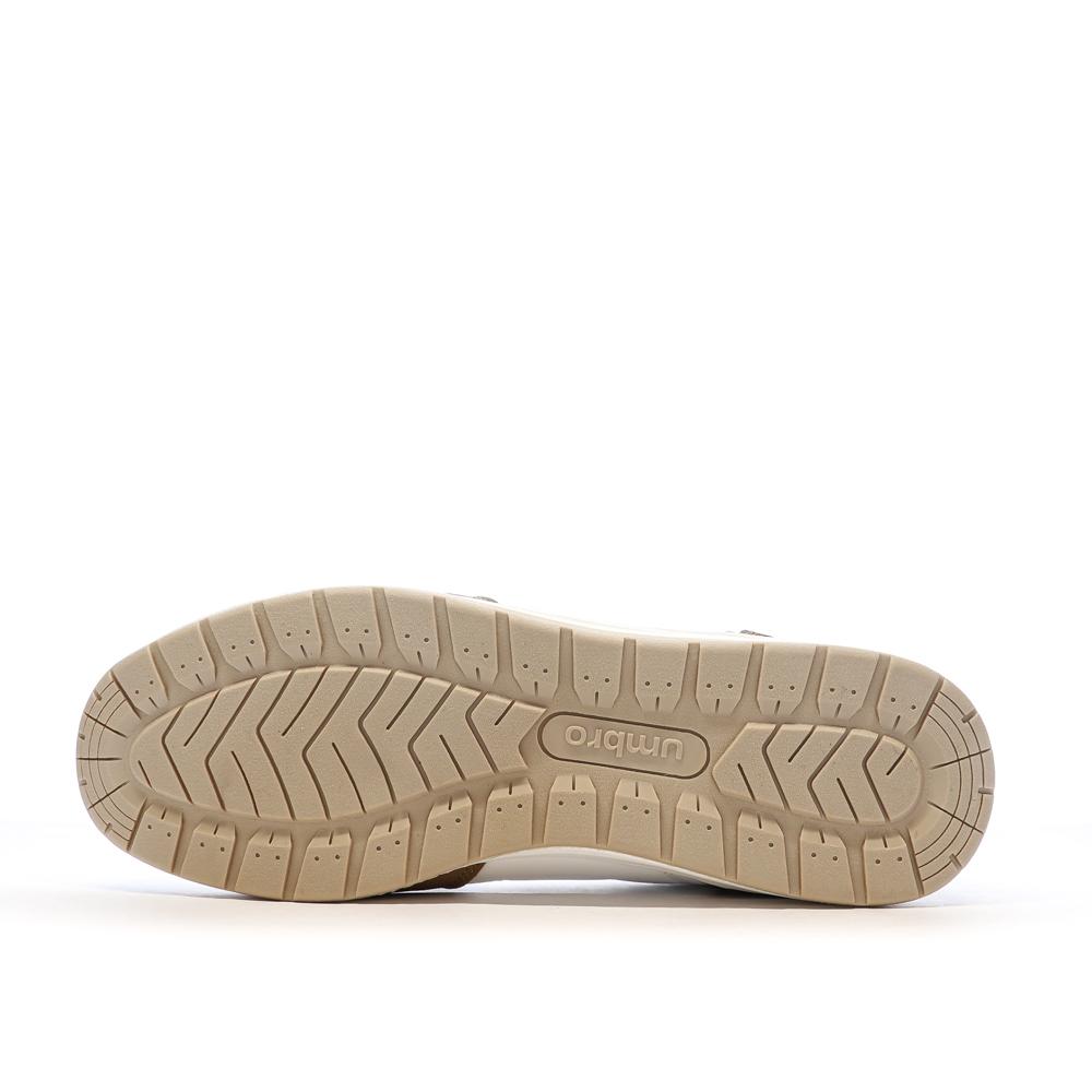 Baskets Blanc/Marron Homme Umbro Slade vue 5