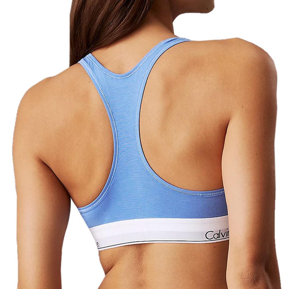 Brassière Bleu Femme Calvin Klein Jeans Unlined 0000F3785E vue 2