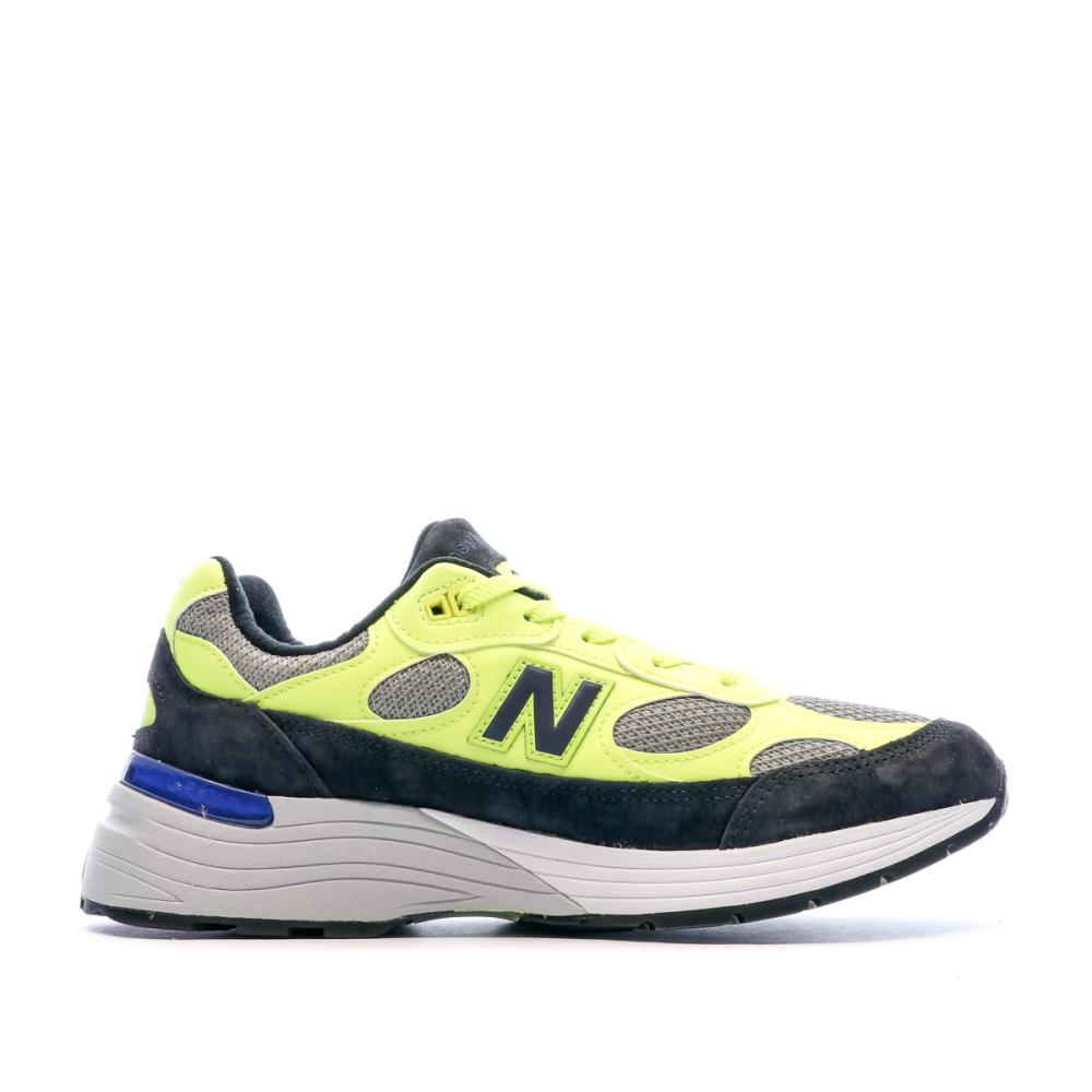 992 Baskets Jaune/Gris Homme New Balance vue 2