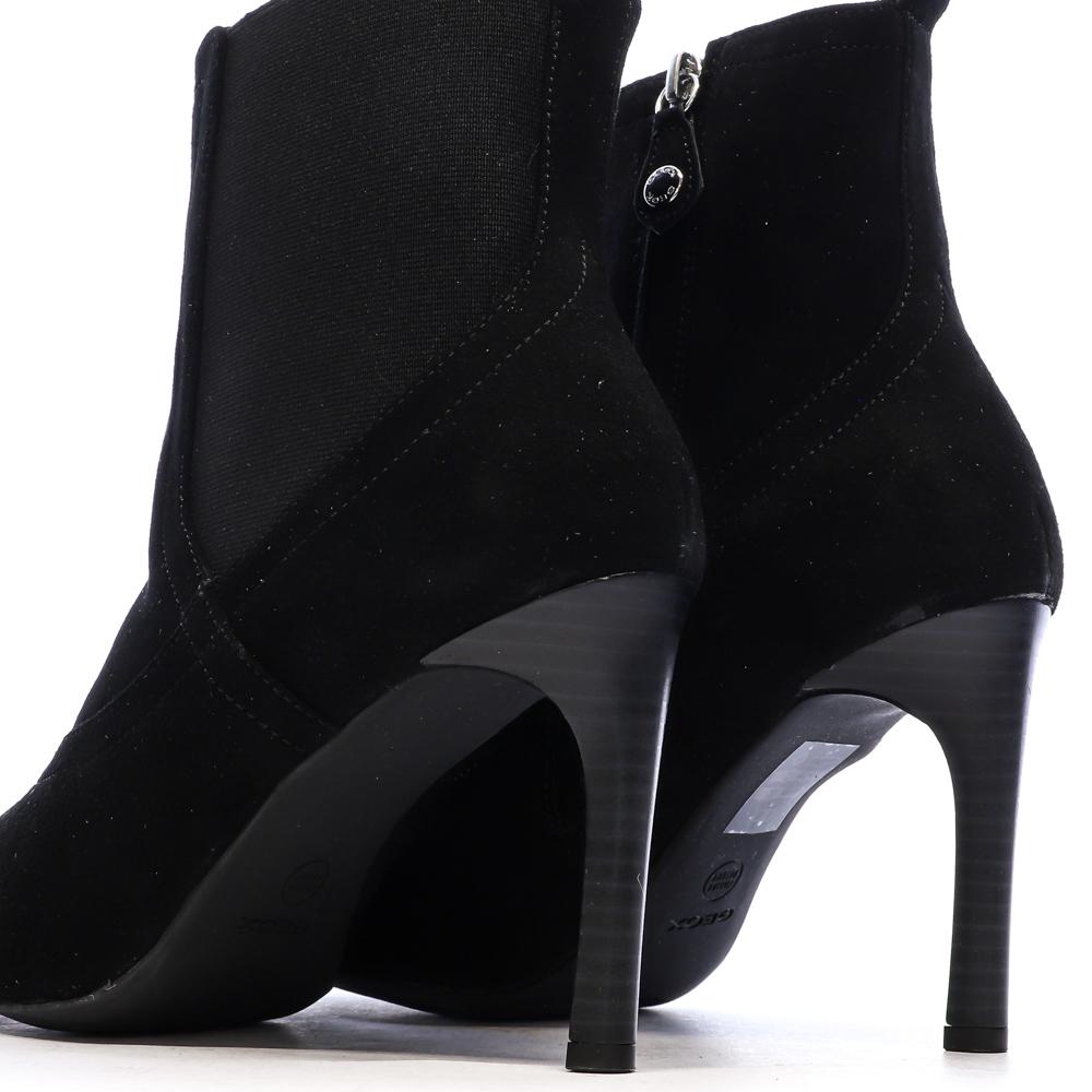 Bottines Noir Femme Geox Faviola vue 7