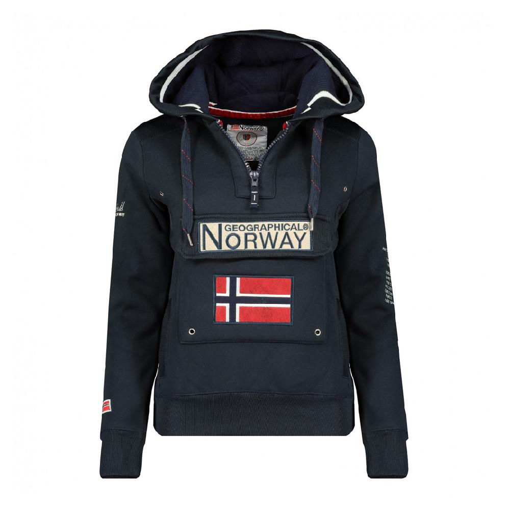 Sweat Marine Fille Geographical Norway Gymclass New pas cher