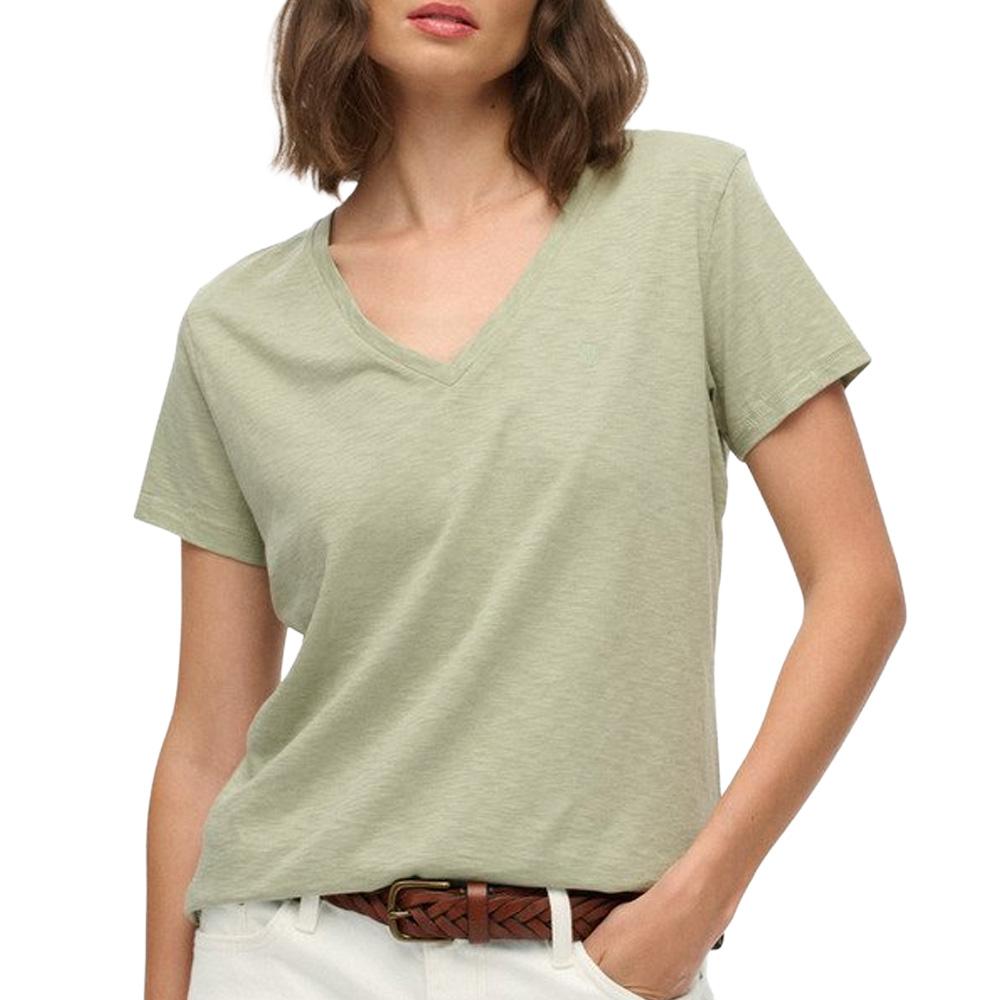 T-Shirt Vert Femme Superdry Studioss pas cher
