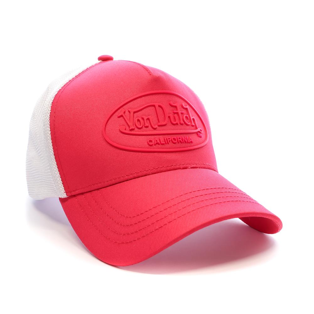 Casquette Rose/Blanc Mixte Von Dutch Fluo vue 2