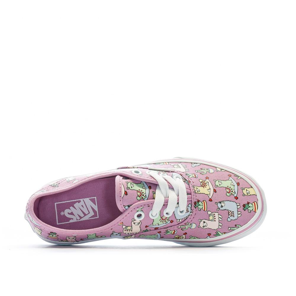 Baskets Rose Fille Vans Authentic vue 4