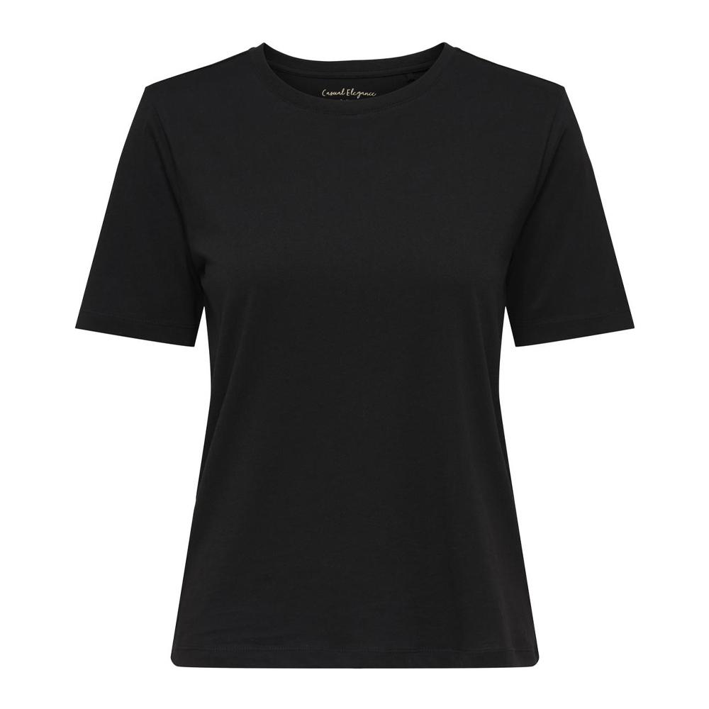 T-Shirt Noir Femme Only Happy pas cher