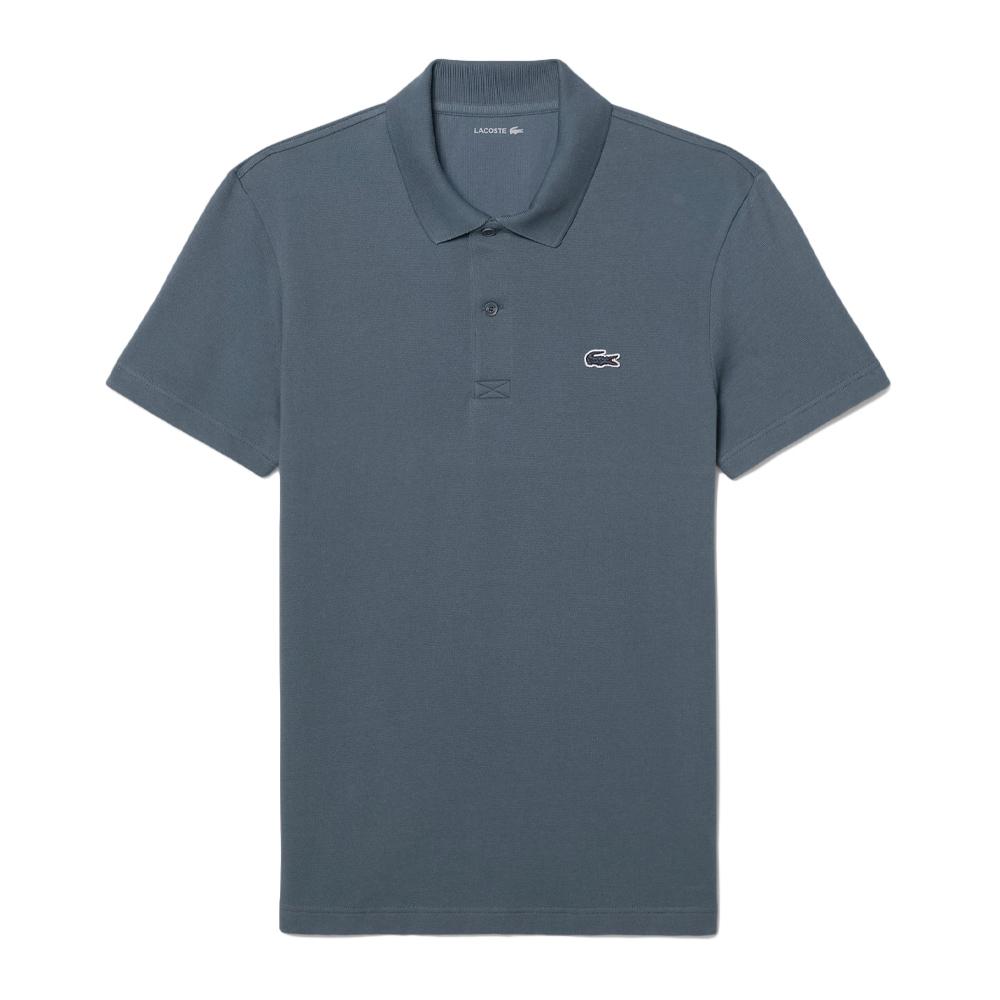 Polo Bleu Ardoise Homme Lacoste DH5522 pas cher