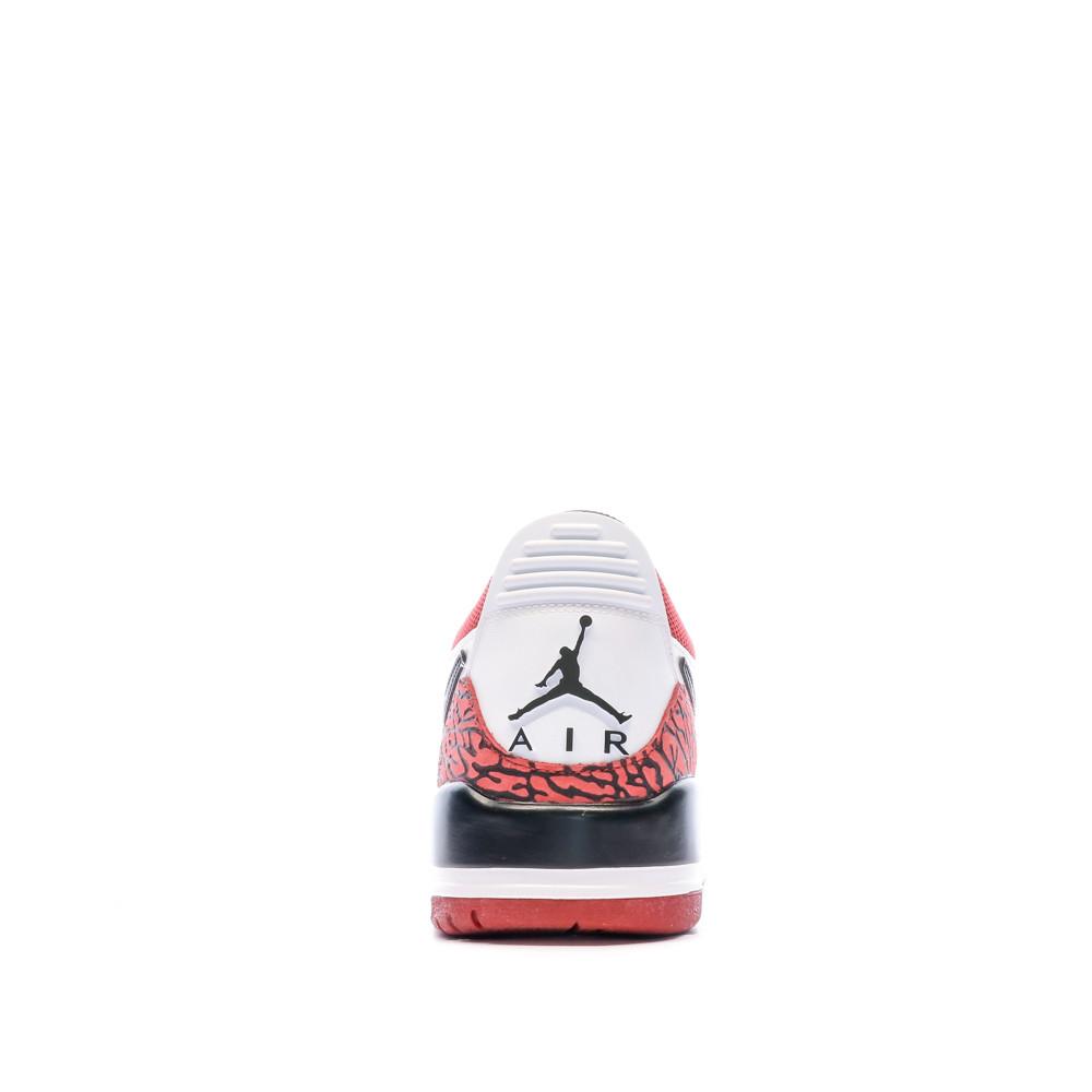 Baskets Blanches/Rouge Homme Nike Air Jordan Legacy 312 Low vue 3