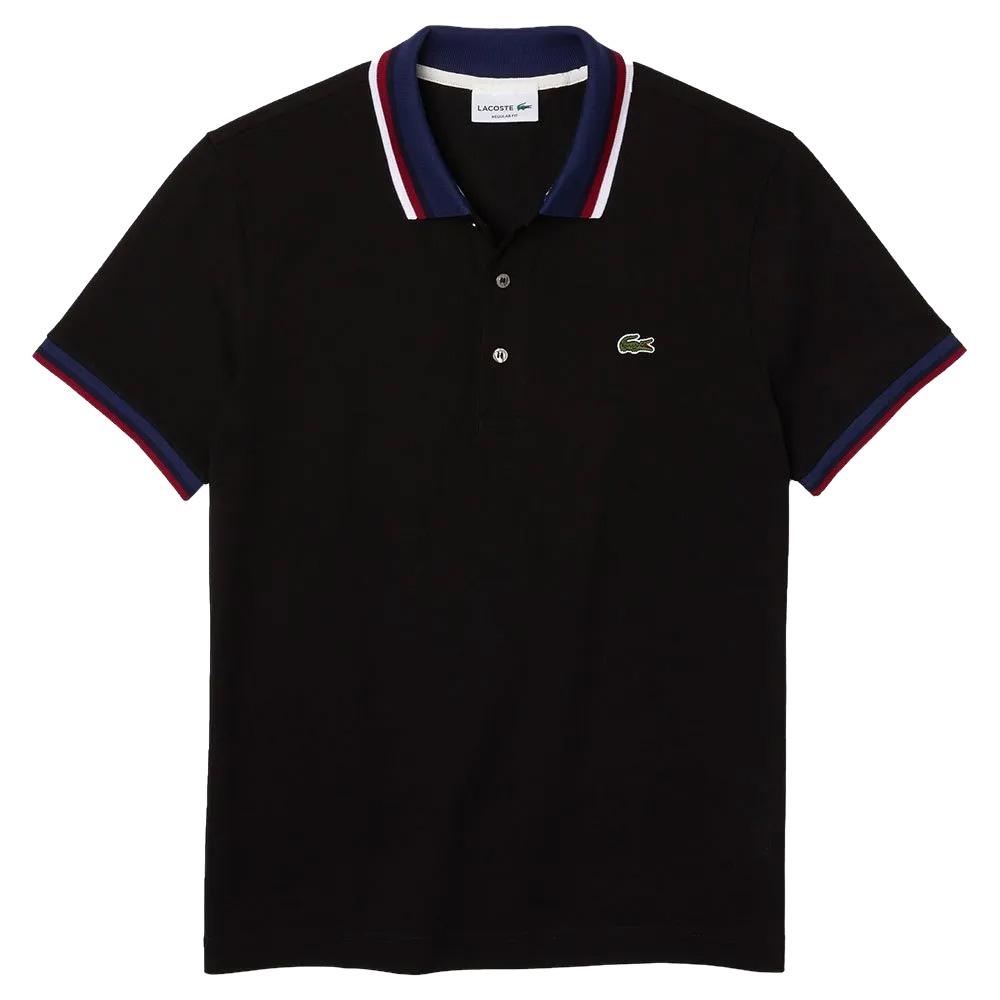 Polo Noir Homme Lacoste PH3461 vue 3